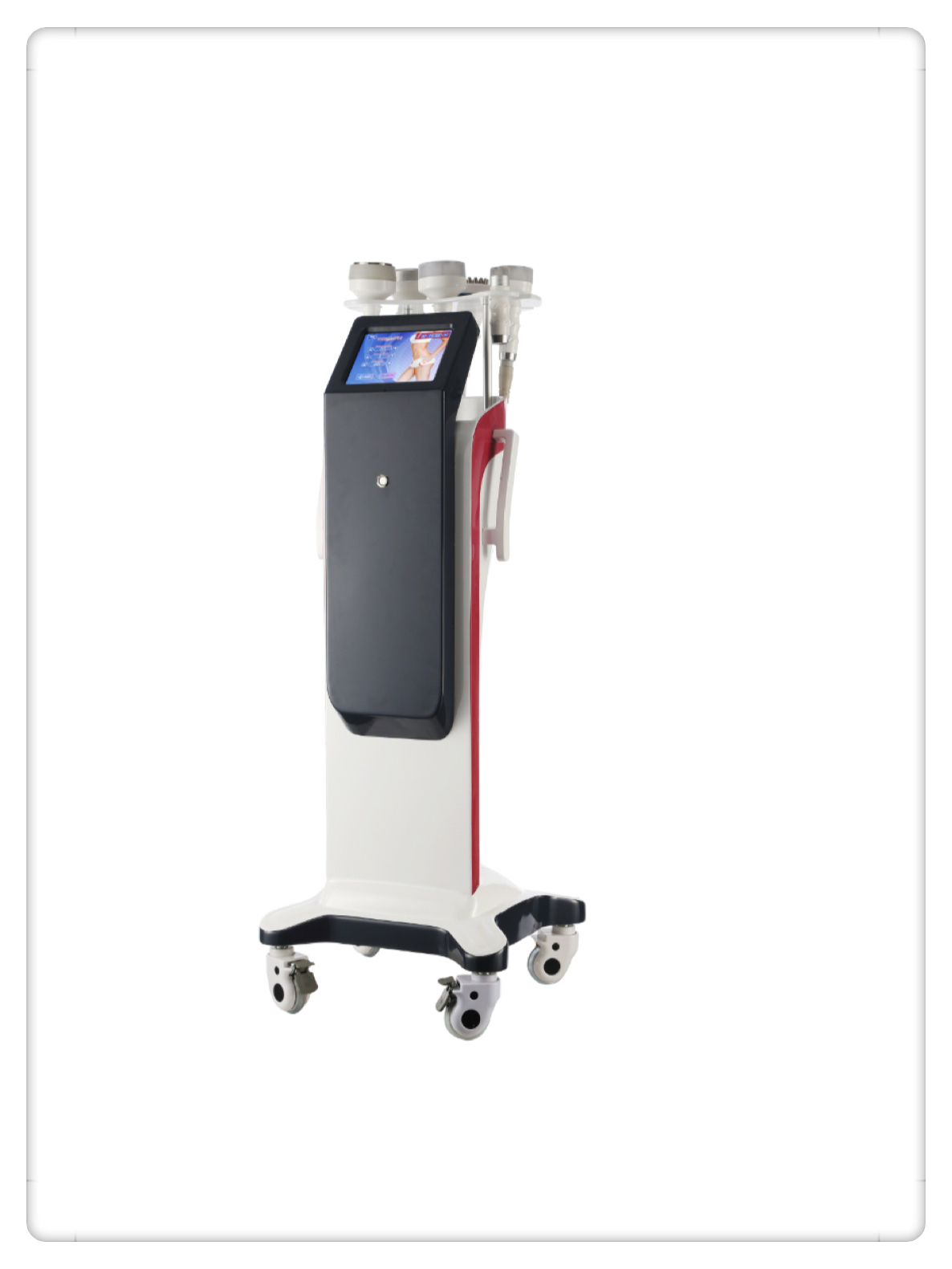 V7 Vertical 6 IN 1 RF Cavitation Vacuum Ultrasonic 3D Massage Body Sculpting Machine