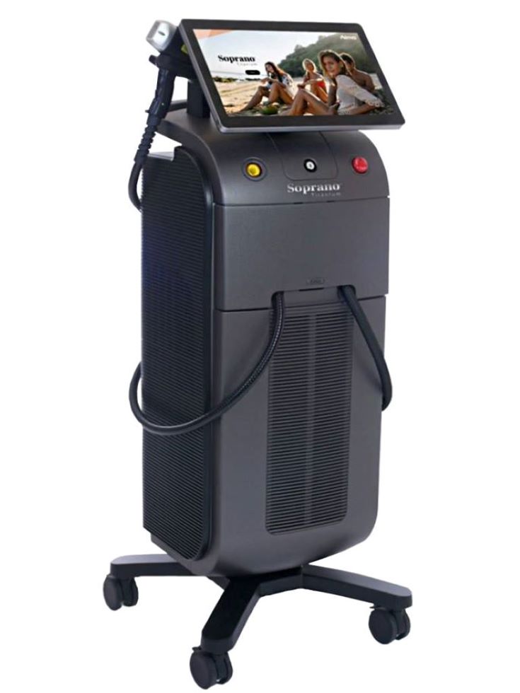 V20 New Arrival Updated 2400W Platinium Titanium Diode Laser Hair Removal System