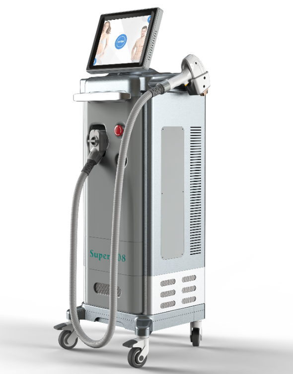 V1 Super 808 Diode laser hair removal device 300W-1200W trio wave optional