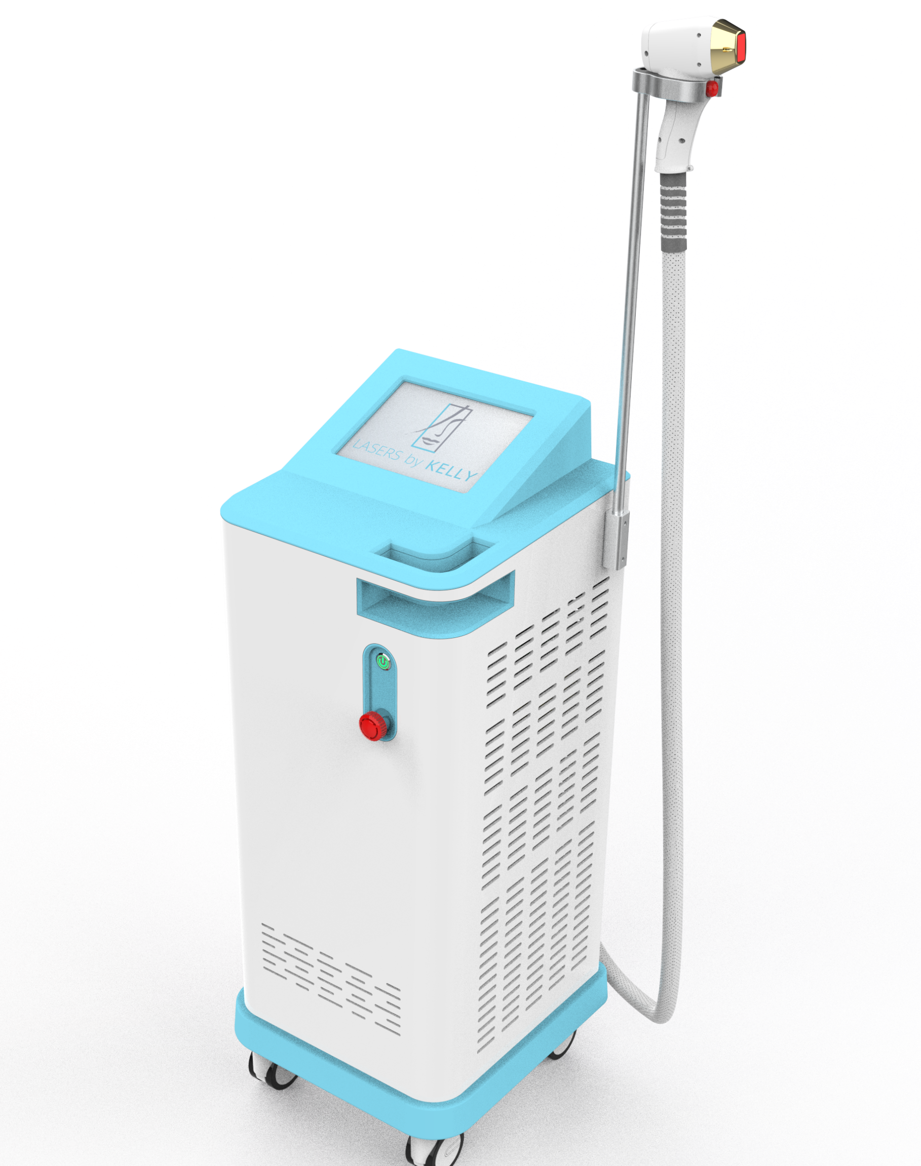 1200W Trio Laser Beauty Machine for Hair Removal in Salon and Clinic