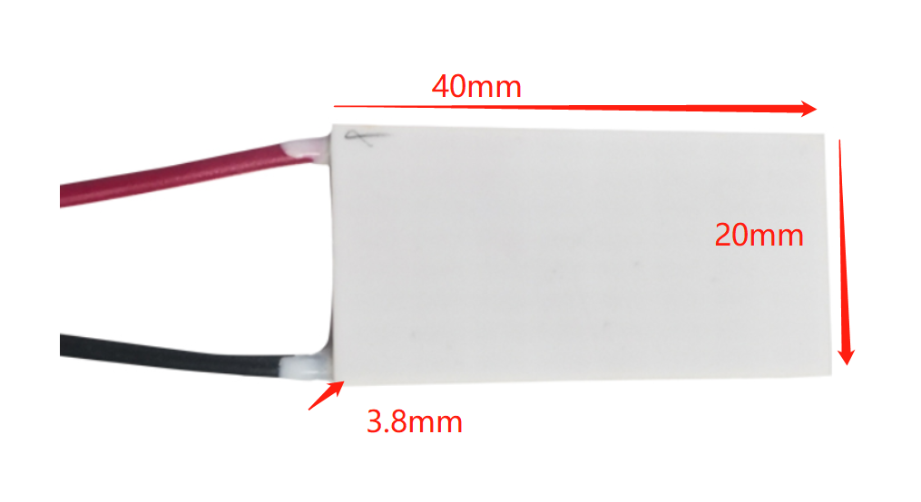 Peltier TEC1-6306 40mm*20mm*3.8mm For IPL and laser handle cooling head
